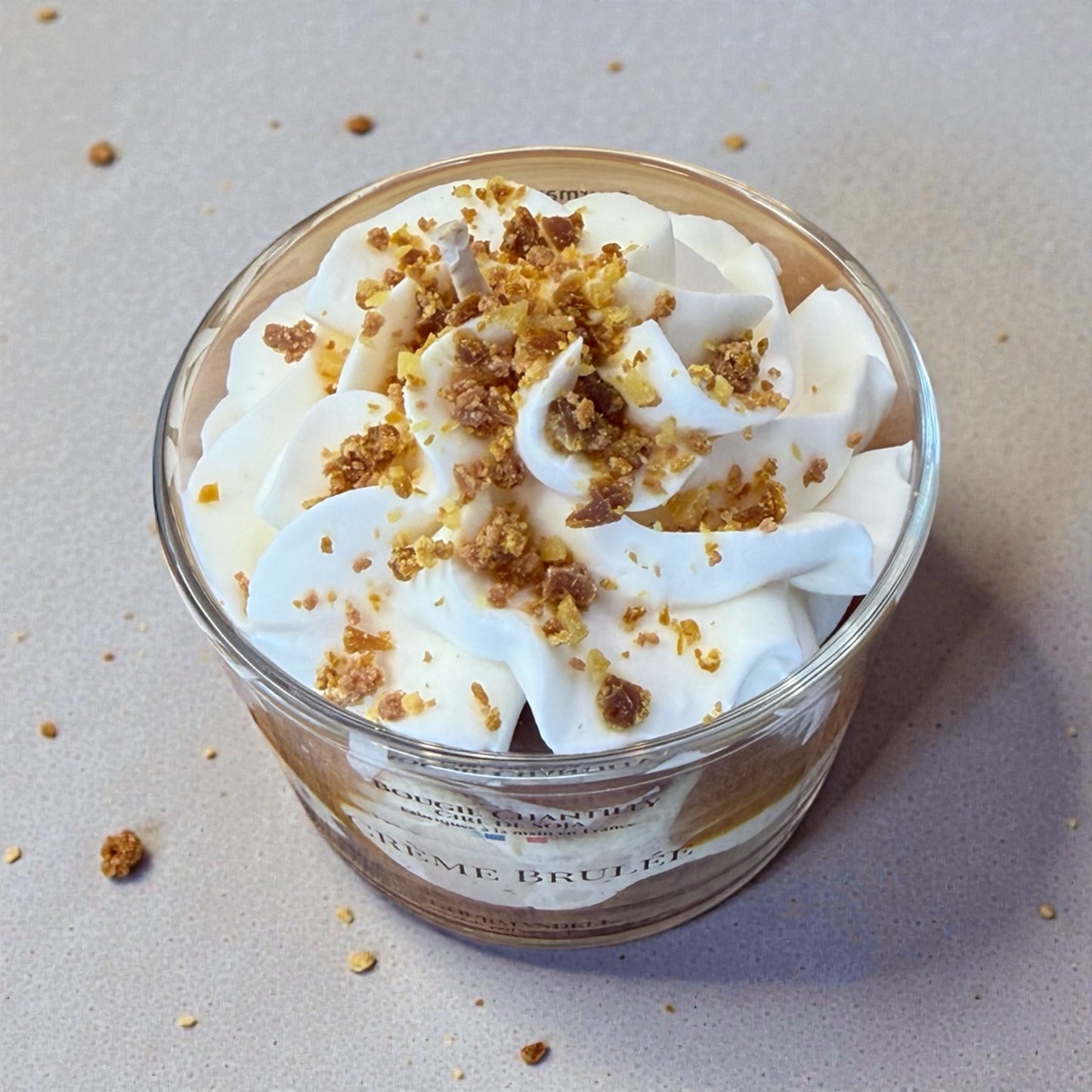 Bougie parfumée Crème Brûlée 🍮