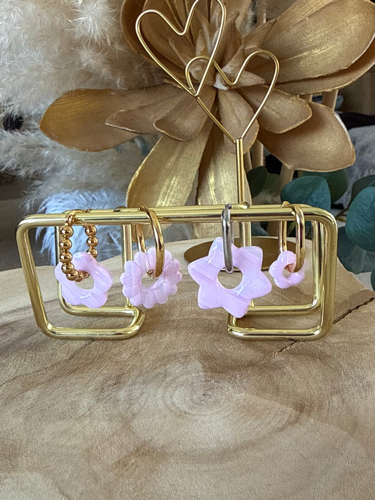 Pampilles Rose Nuage interchangeables