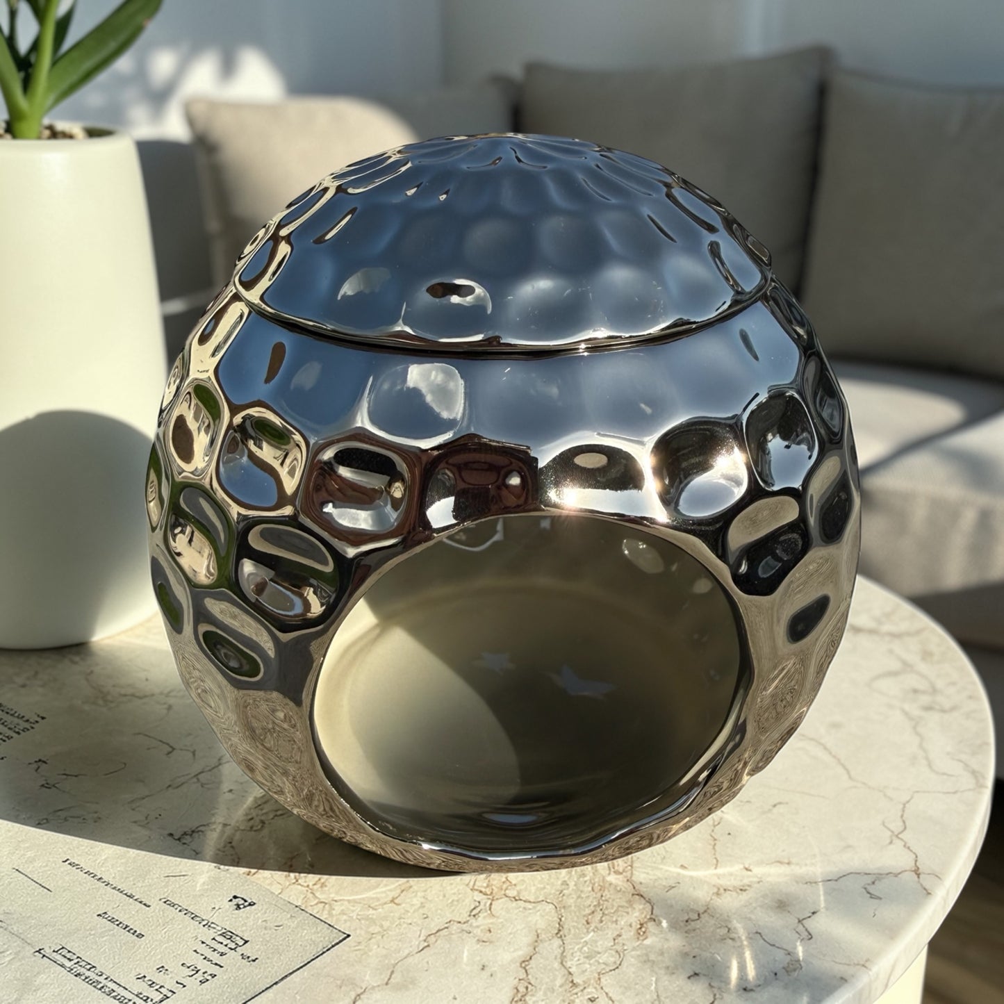 Diffuseur Disco Chic – Brûle-parfum décoratif pour fondants parfumés