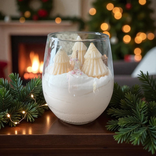 Bougie parfumée Vanille Épicée – Édition Limitée de Noël