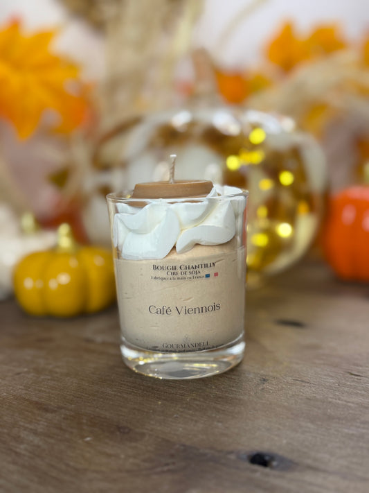 Bougie parfum Café Viennois – Ambiance cosy et gourmande