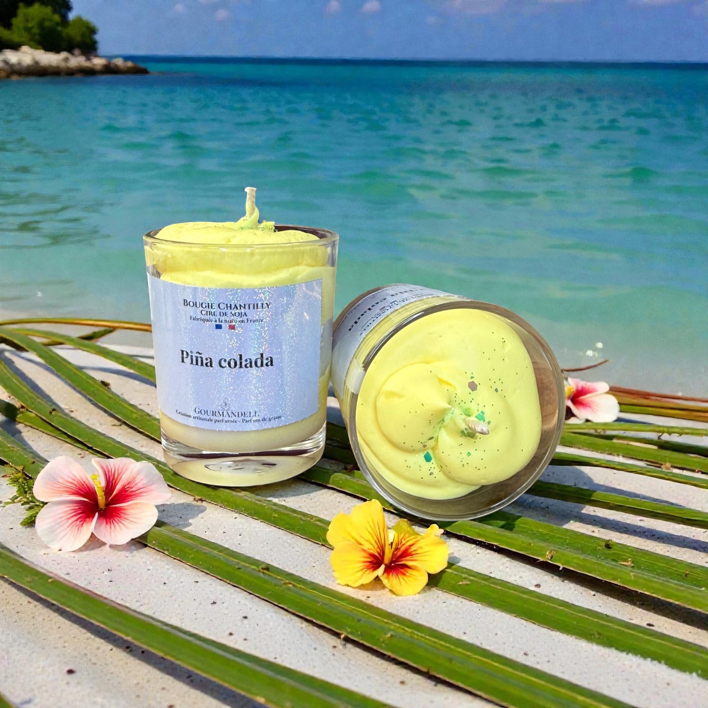 🌴 Bougie parfumée – Piña Colada