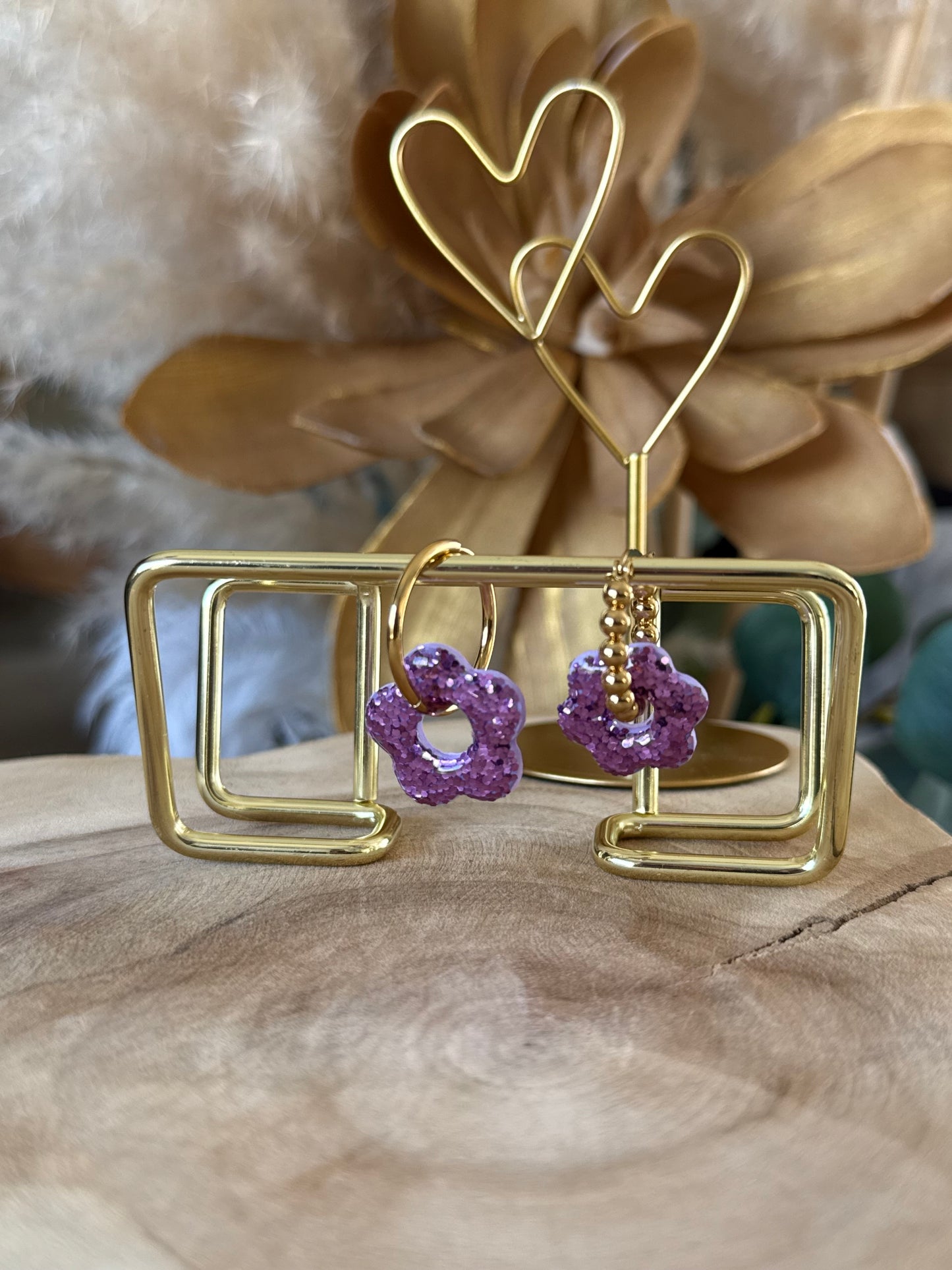 Pampilles Lilas Stardust interchangeables