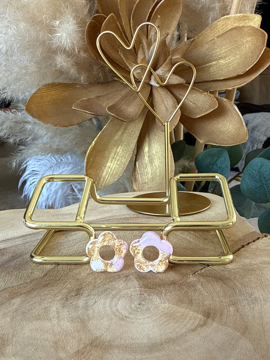 Pampilles Rose Opaline interchangeables