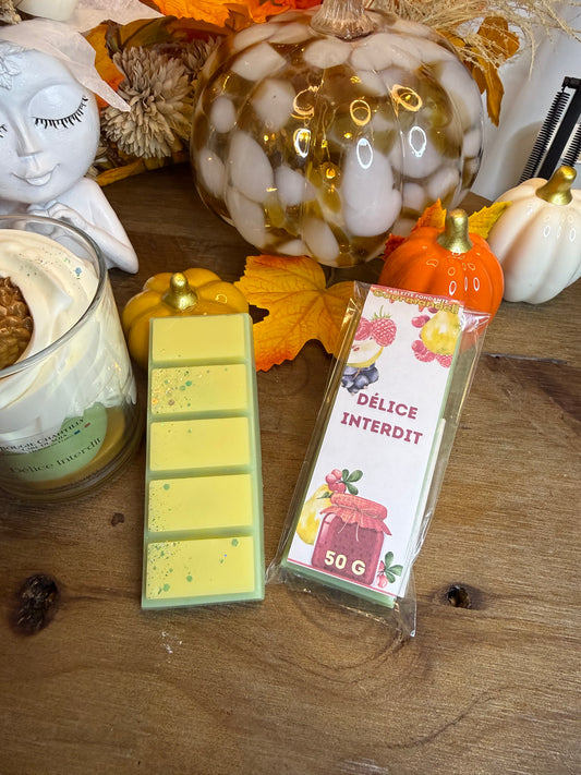 Tablette Fondante Parfumée 50 g – Délice Interdit