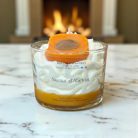 Bougie parfumée Nectar d’Abricot – Édition limitée