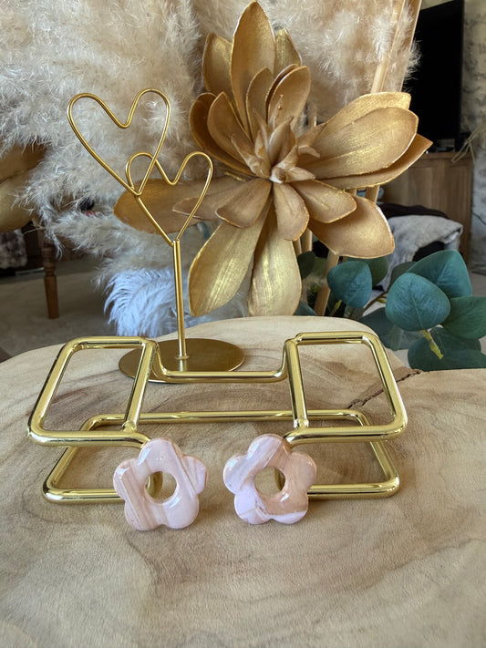 Pampilles Rose Latte interchangeables