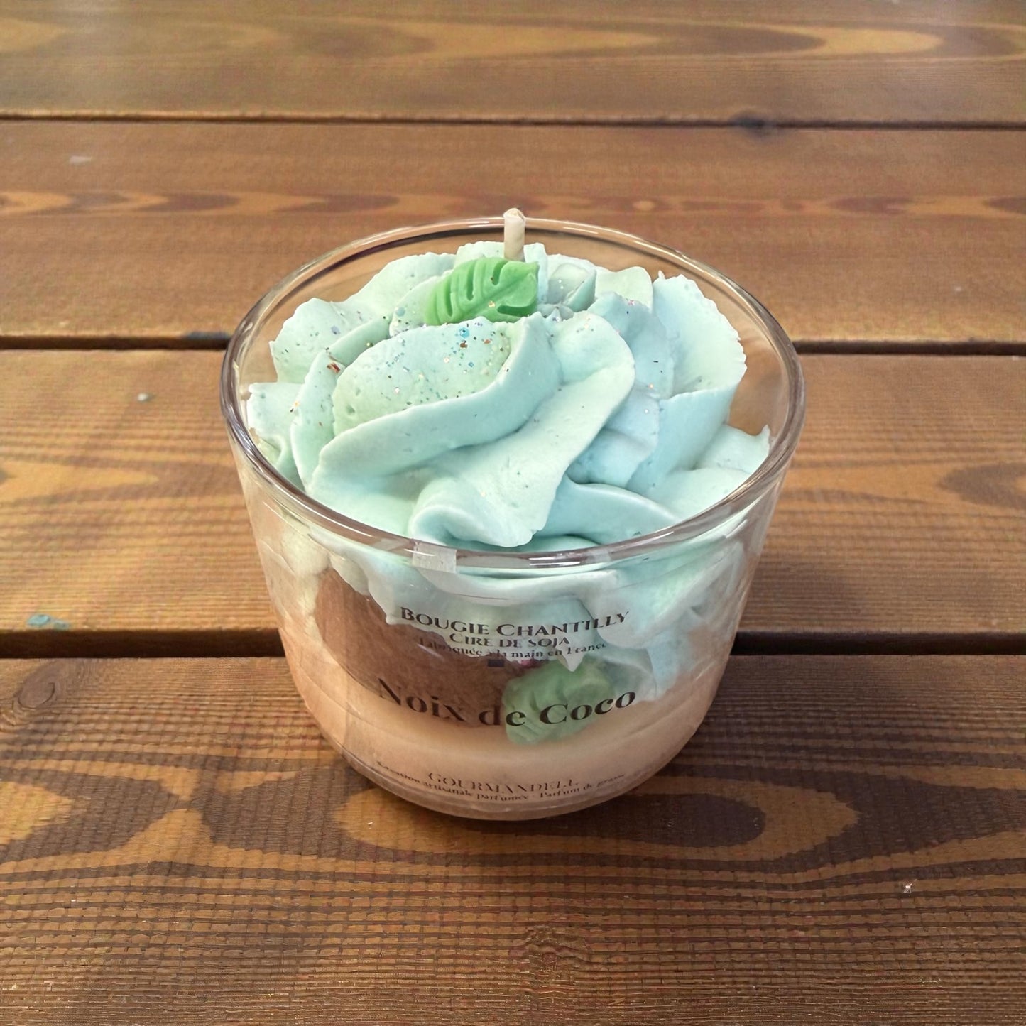 🥥 Bougie parfumée – Noix de Coco