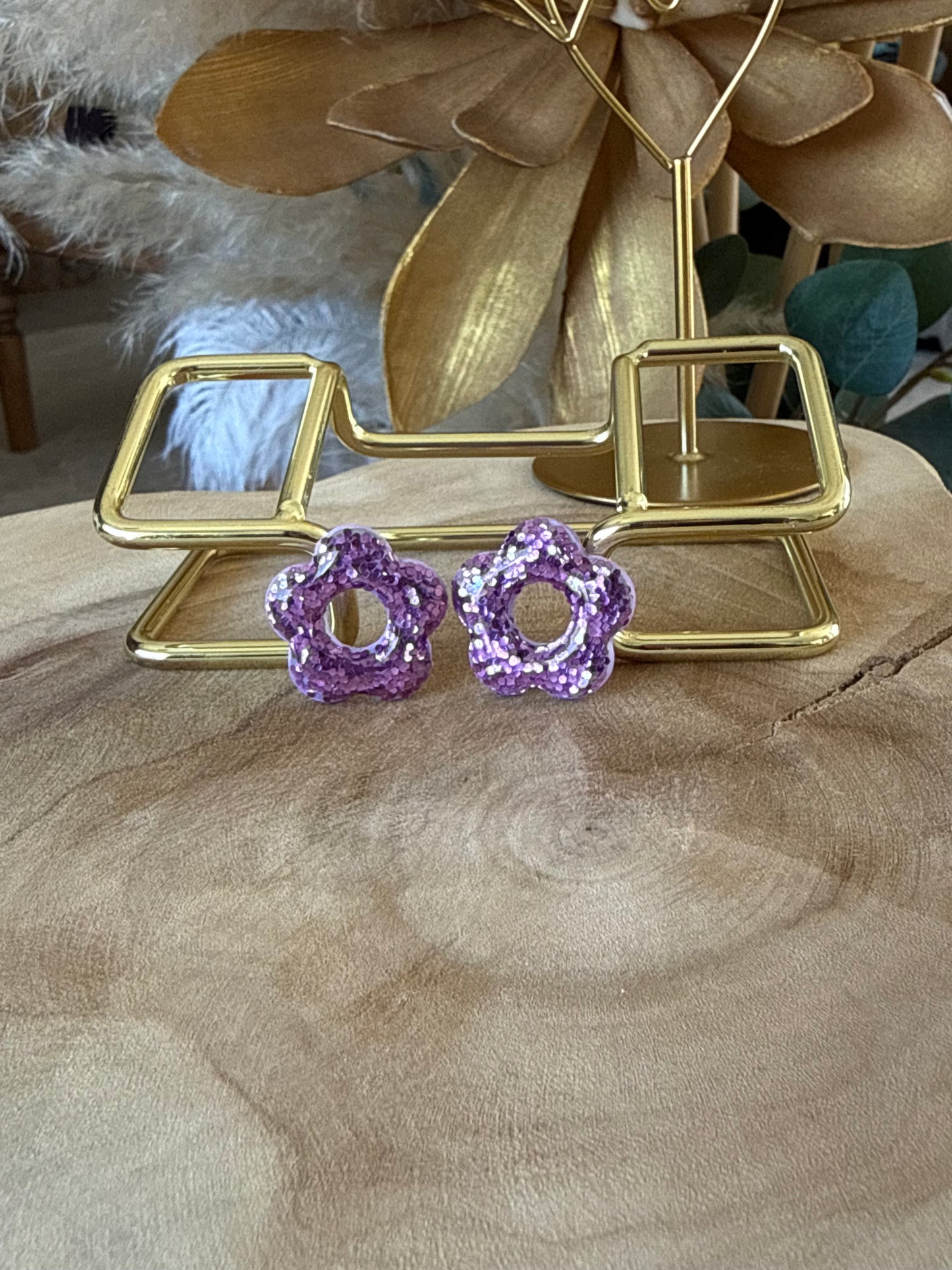 Pampilles Lilas Stardust interchangeables