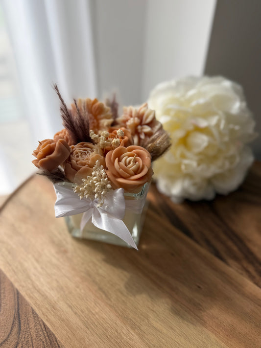 Bougie 2 en 1 Musc – Fondants + Bougie Parfumée – Pièce Unique
