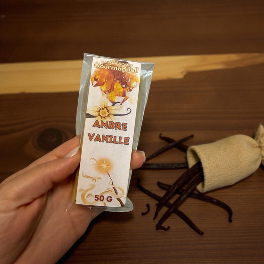Tablette fondante Ambre Vanille – 50 g