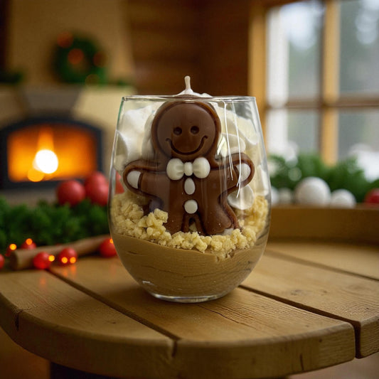 Bougie parfumée Pain d’Épices — Édition Limitée Noël 🎅✨