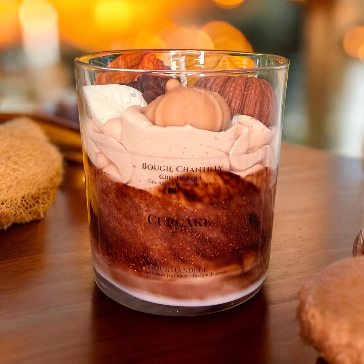 🧁 Bougie chantilly Cupcake