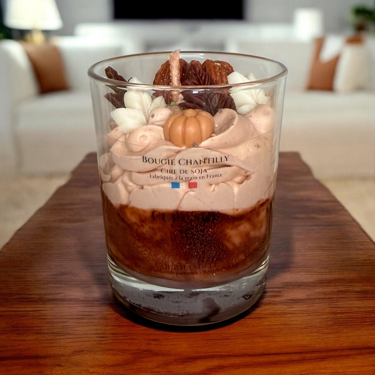 🧁 Bougie chantilly Cupcake