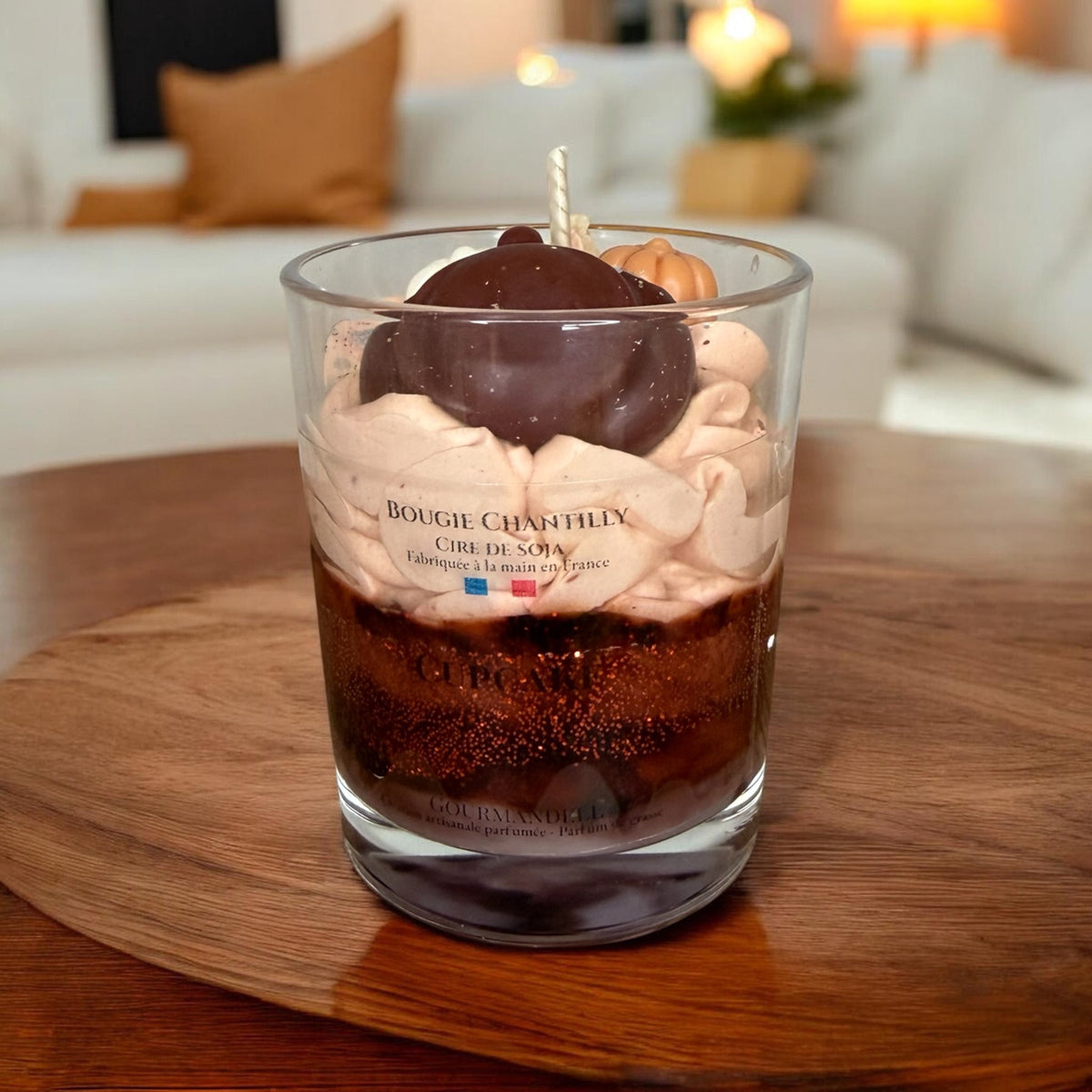 🧁 Bougie chantilly Cupcake
