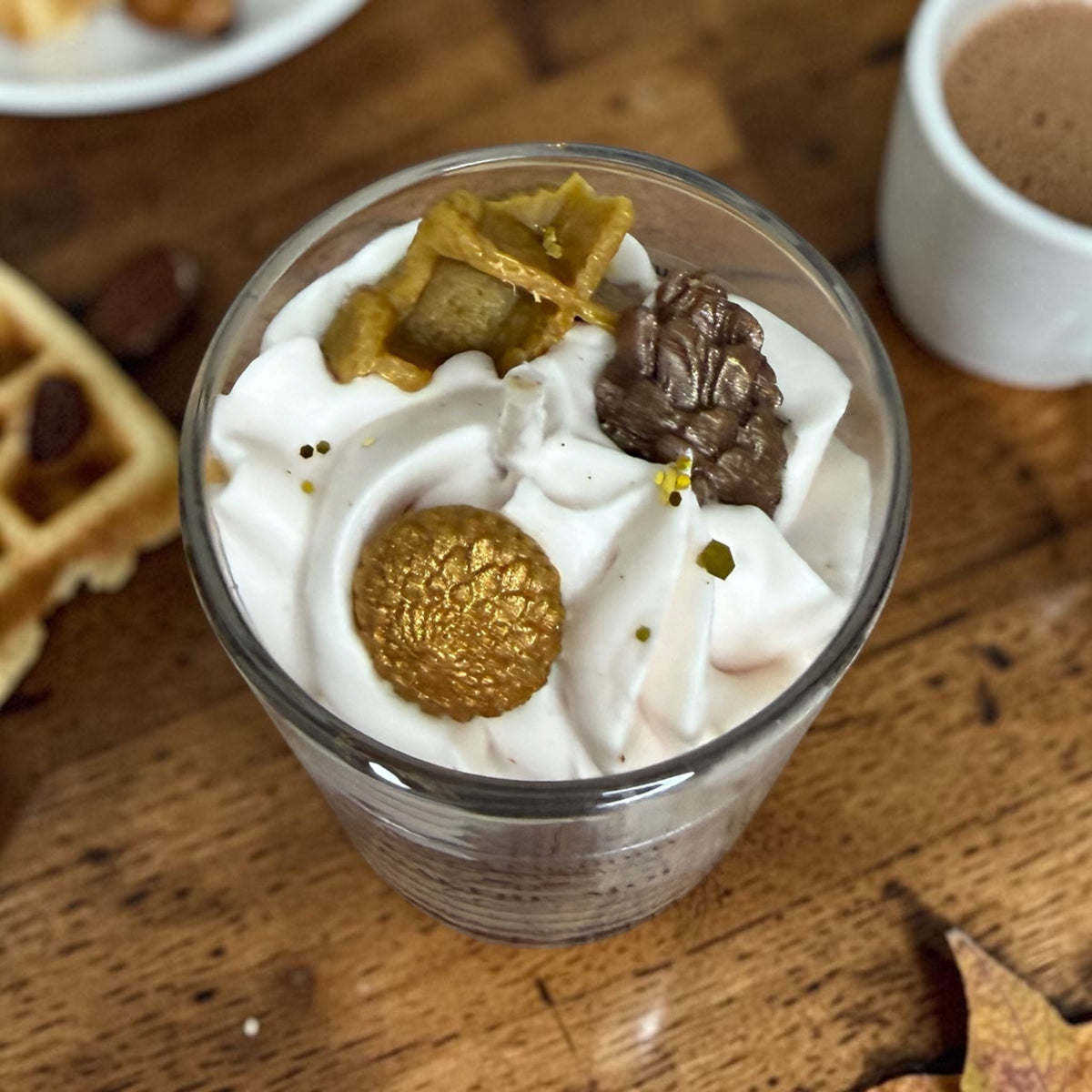 🧇 Bougie chantilly Gaufre-moi encore