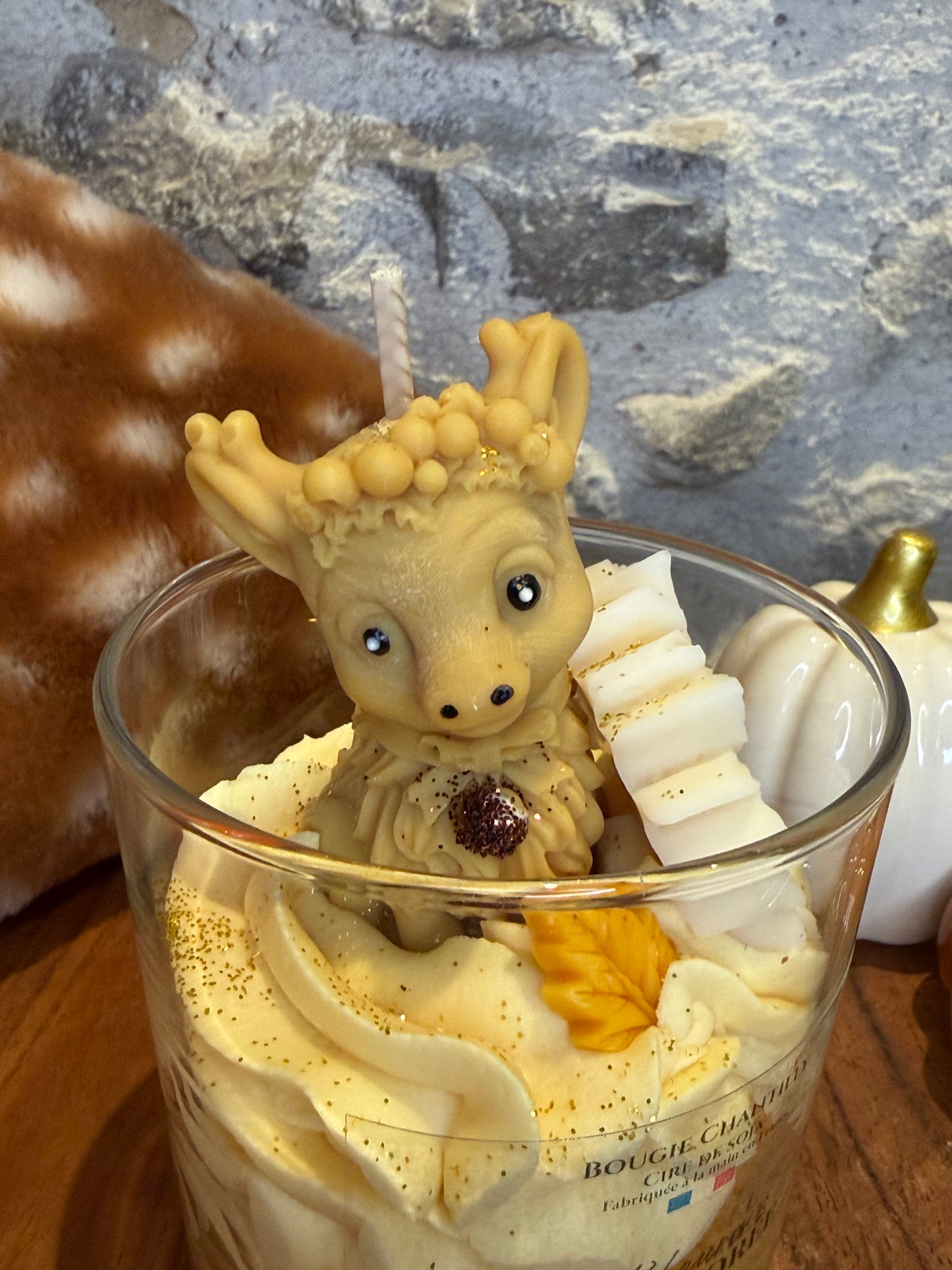 🍂 Bougie chantilly L’Heure Dorée