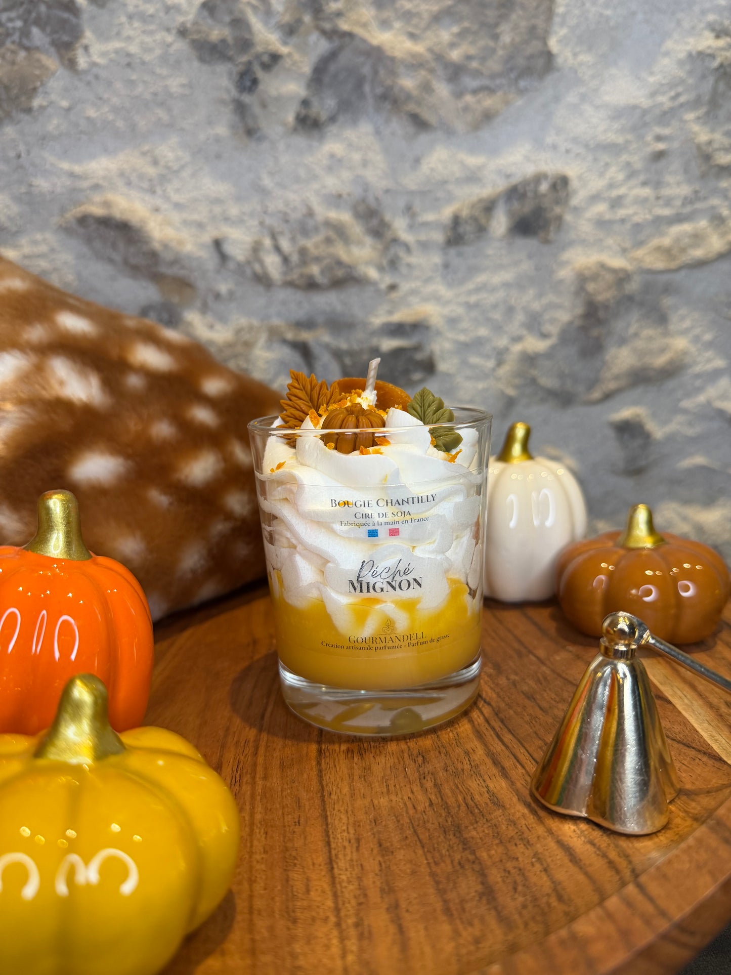 🤎 Bougie chantilly Péché Mignon