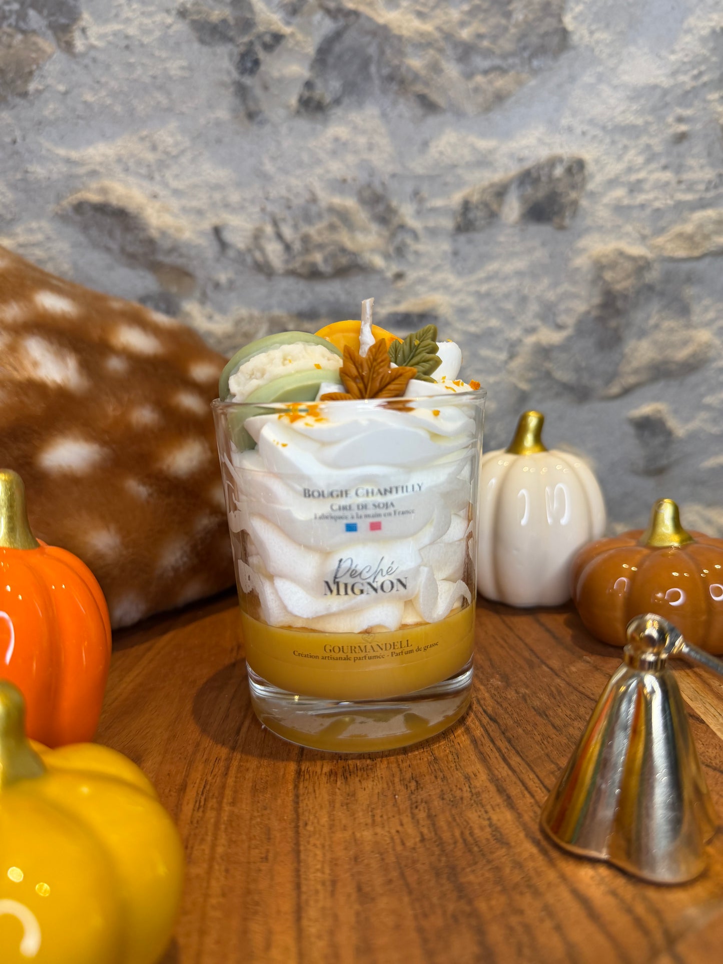 🤎 Bougie chantilly Péché Mignon