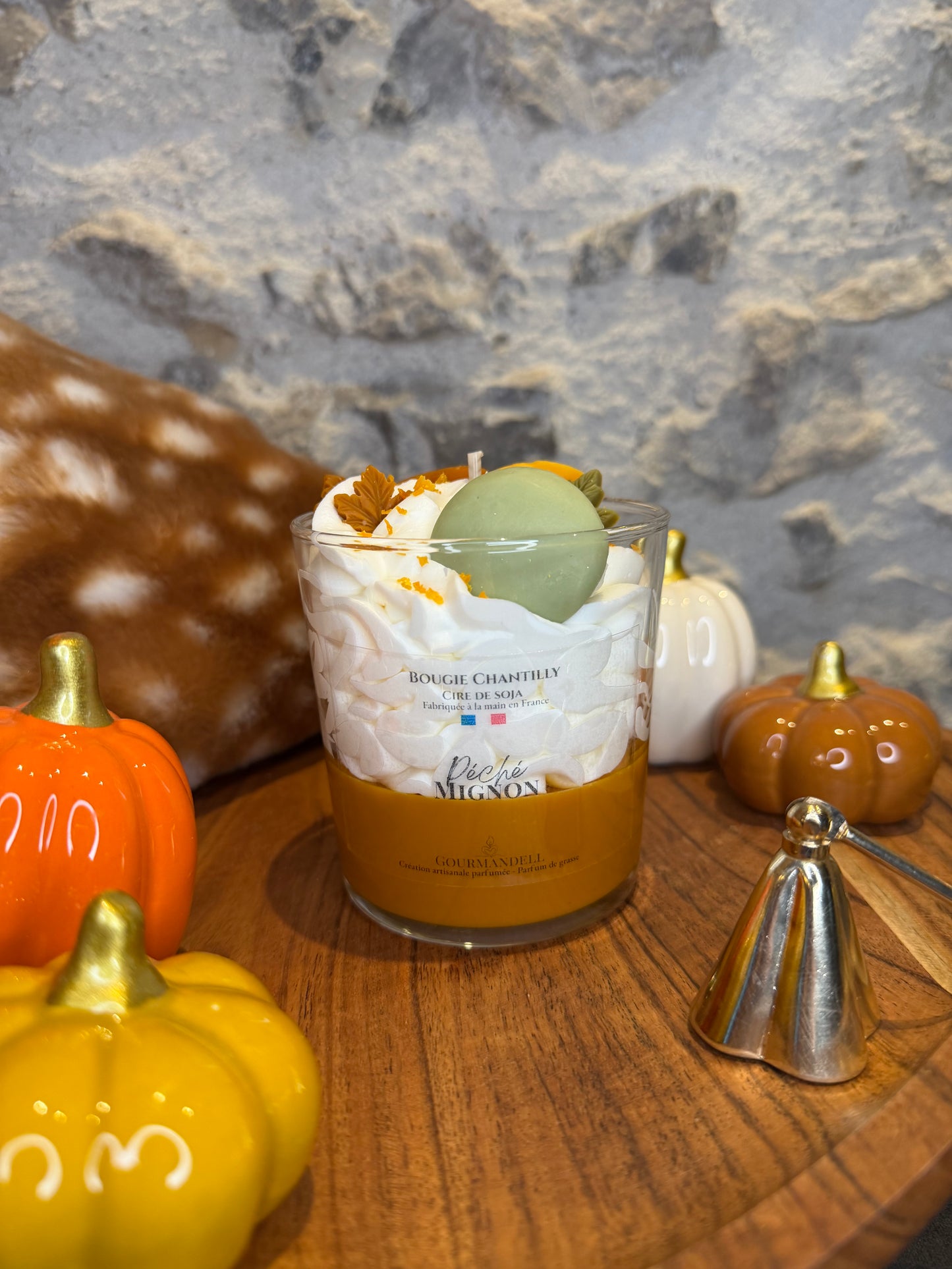 🤎 Bougie chantilly Péché Mignon
