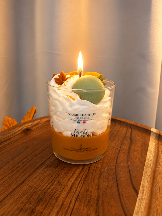 🤎 Bougie chantilly Péché Mignon