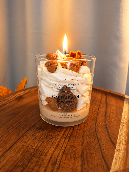 🧇 Bougie chantilly Gaufre-moi encore