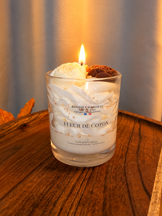 Bougie Chantilly Fleur de Coton