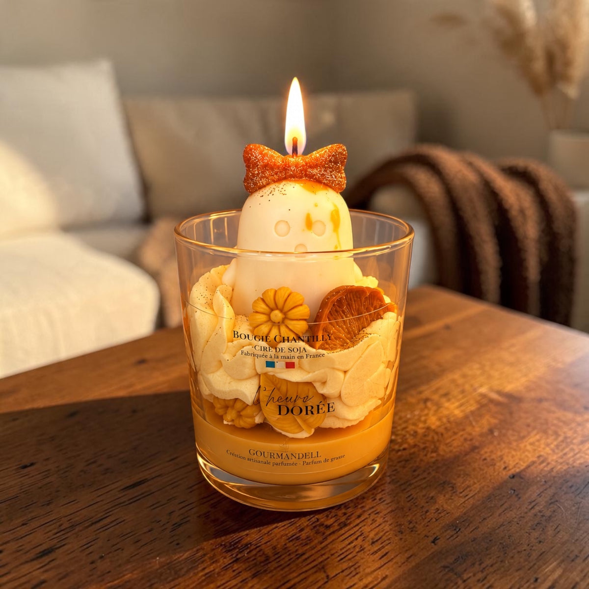 👻 L’Heure Dorée — Édition Halloween • Pièce unique 190 g