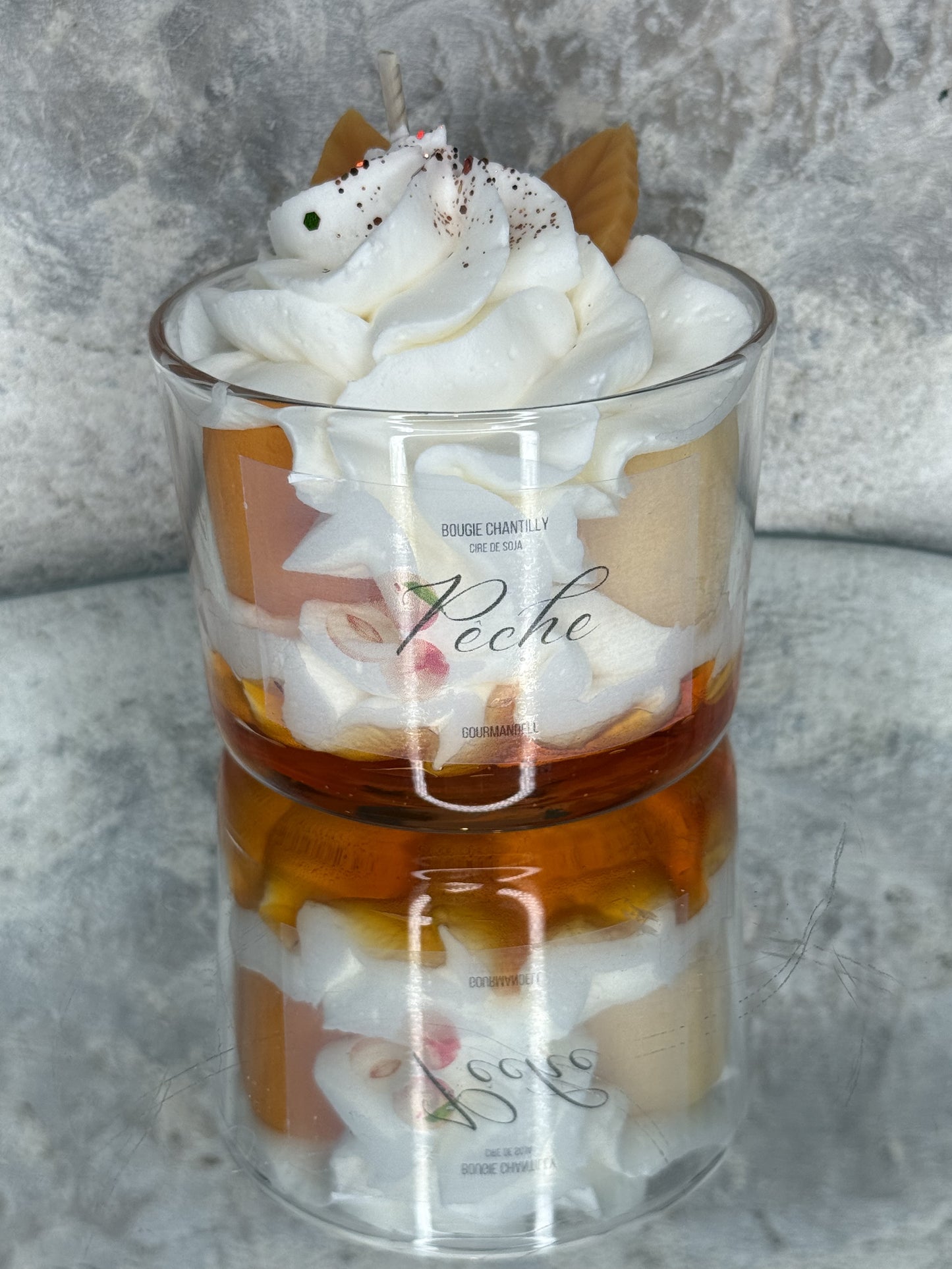 Bougie Parfum Pêche – 170 g