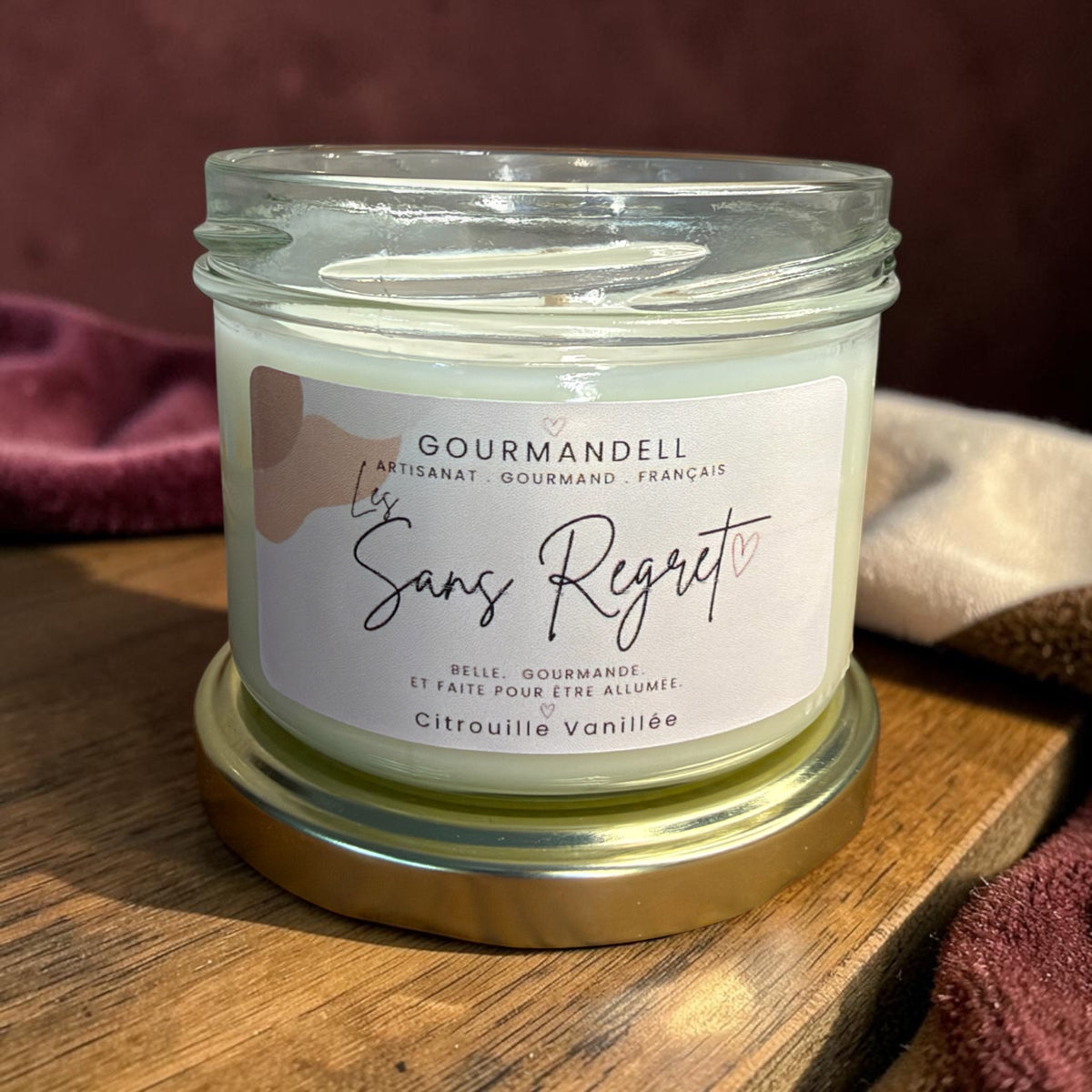 Bougie Les Sans Regret – 140 g