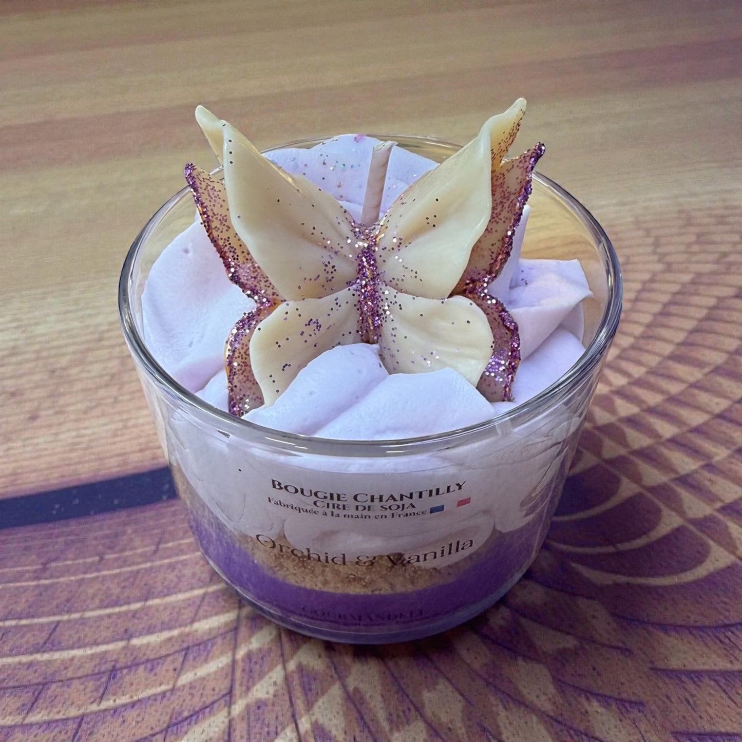🌸 Bougie parfumée – Orchid & Vanilla