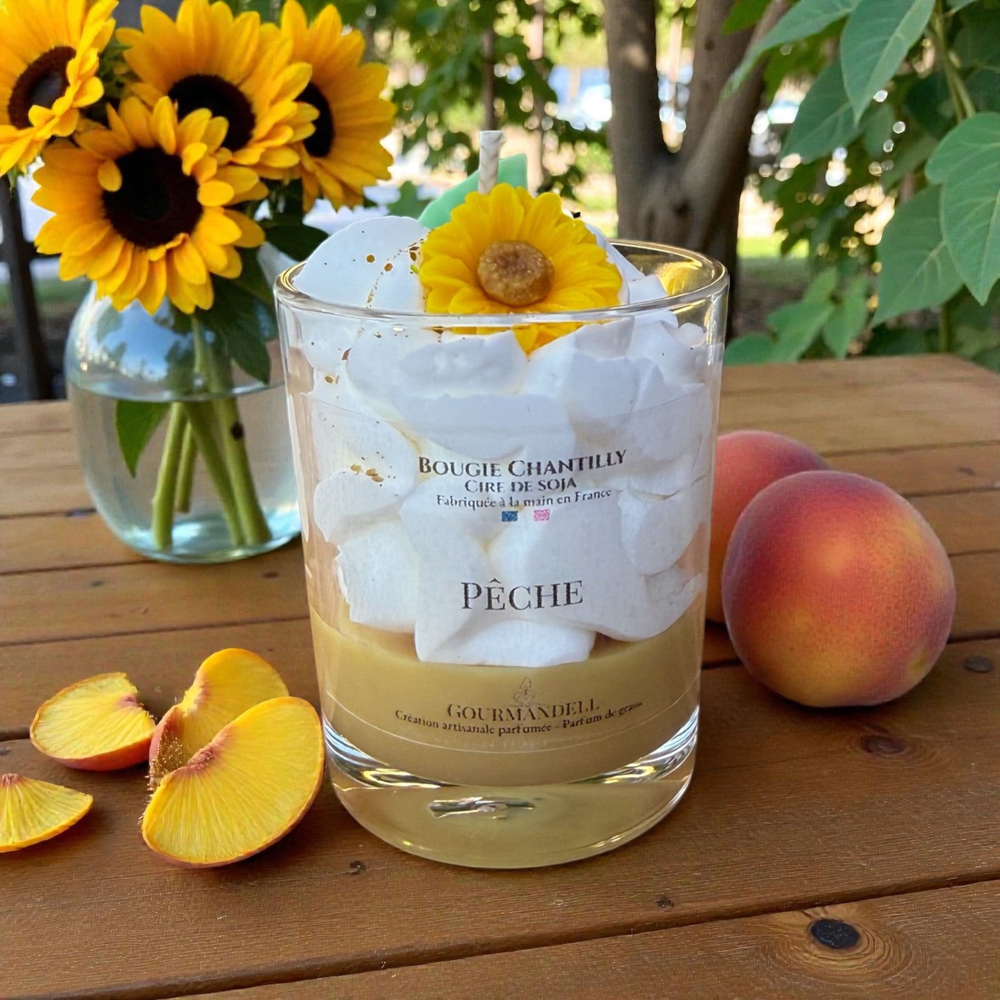 Bougie parfumée – Pêche