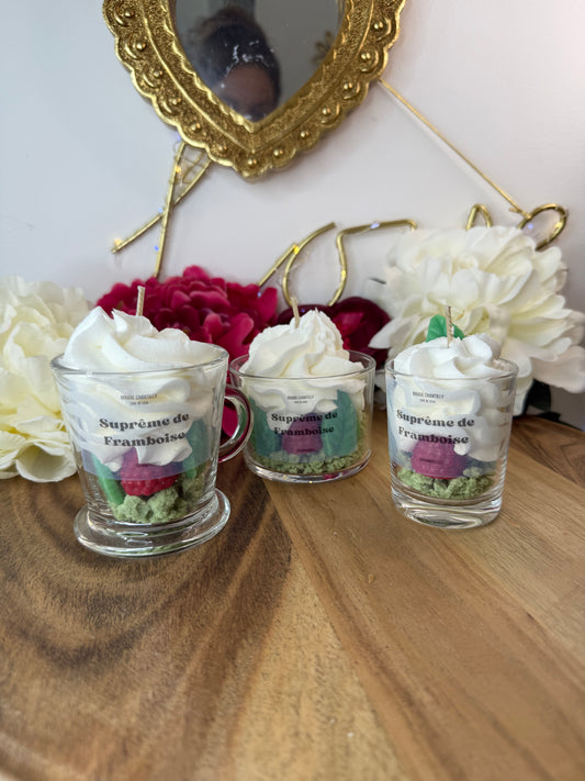 Bougie Parfumée Suprême de Framboise