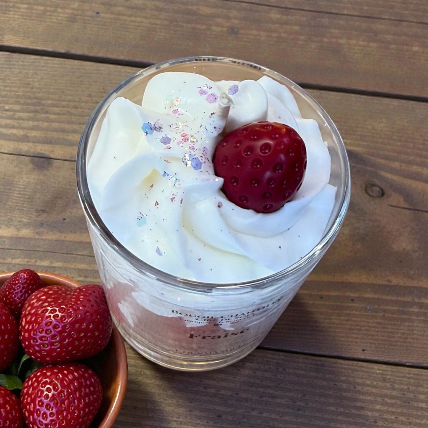 Bougie parfumée – Fraise