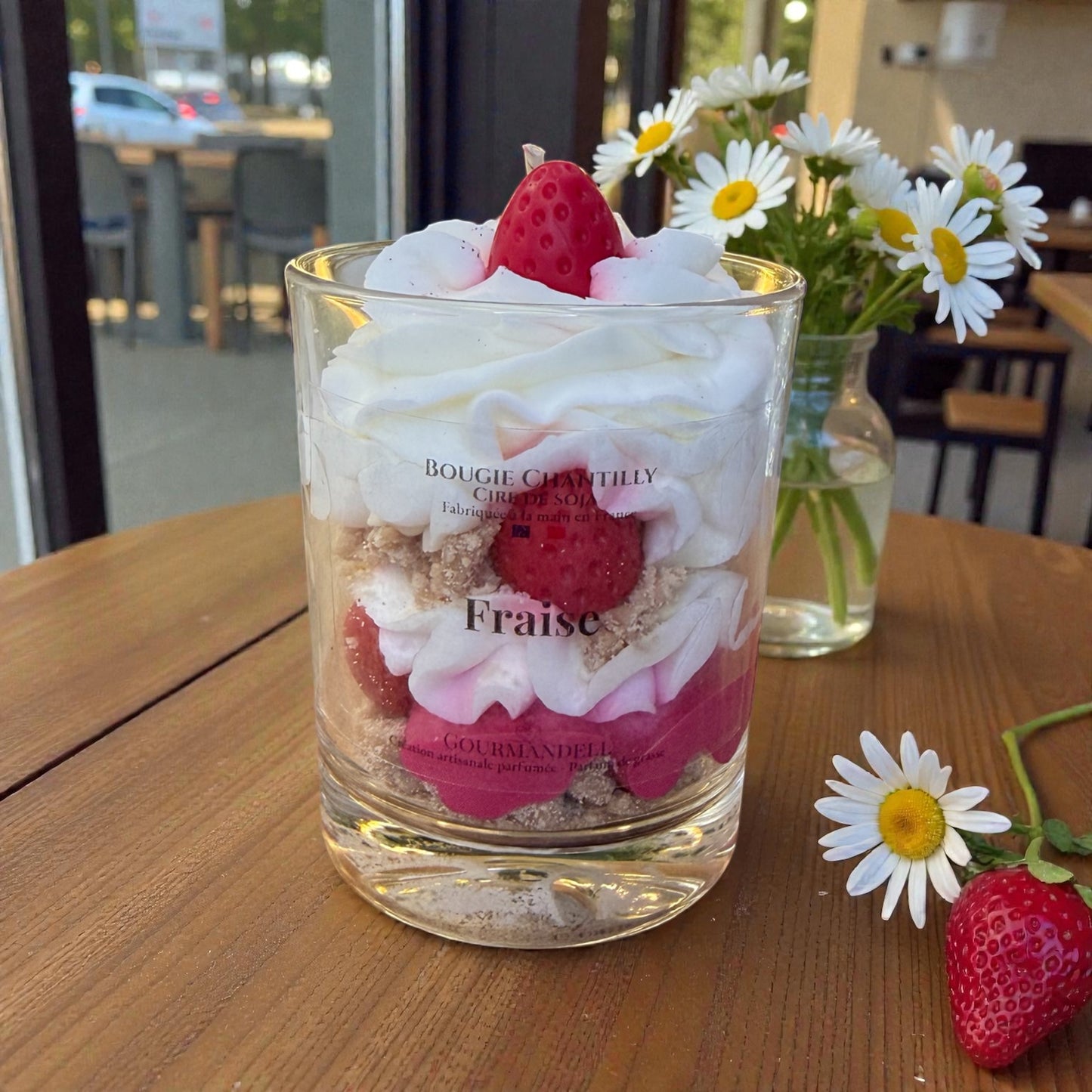 Bougie parfumée – Fraise
