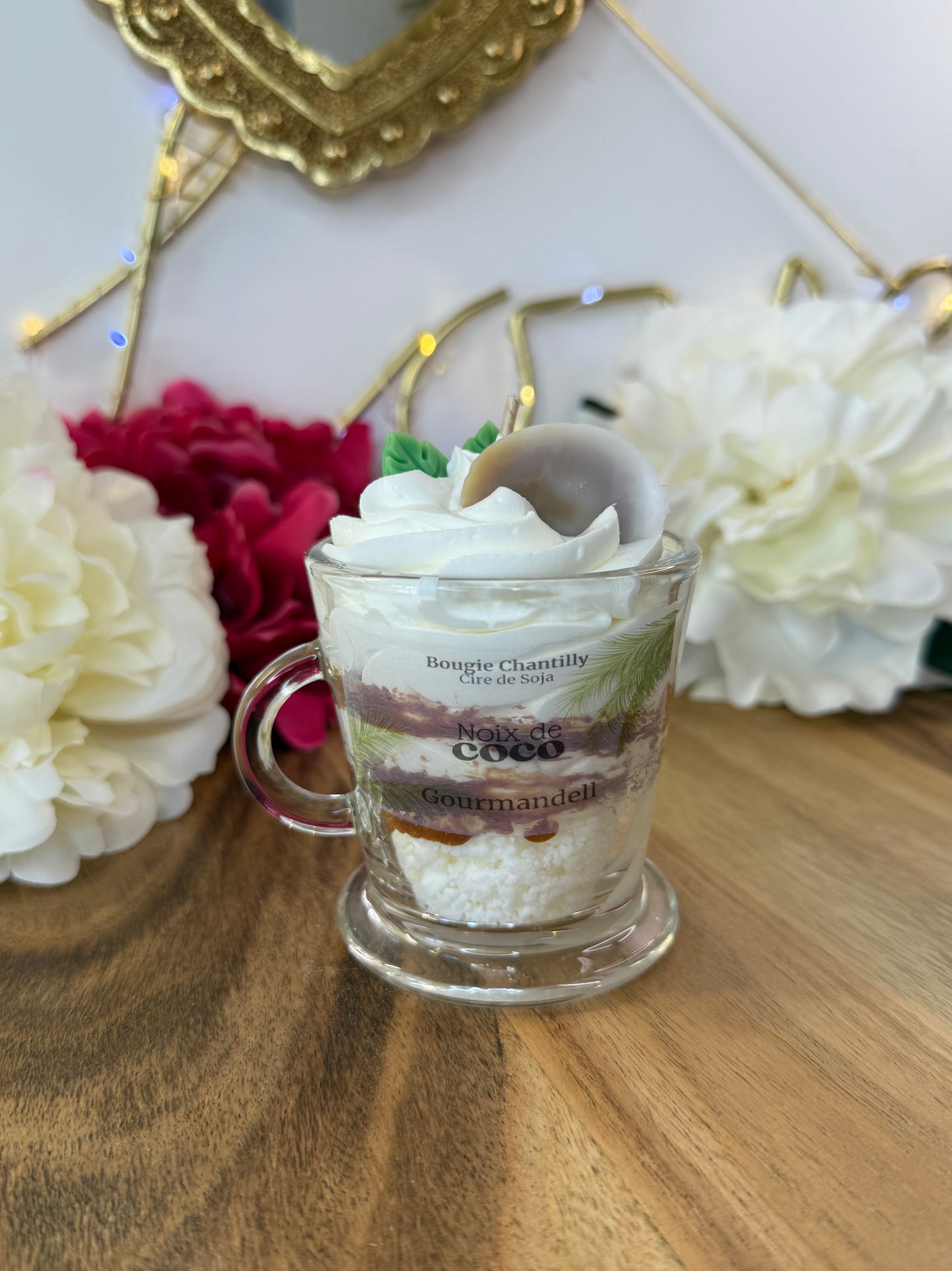 Bougie Parfumée Noix de Coco – 140 g ou 170 g