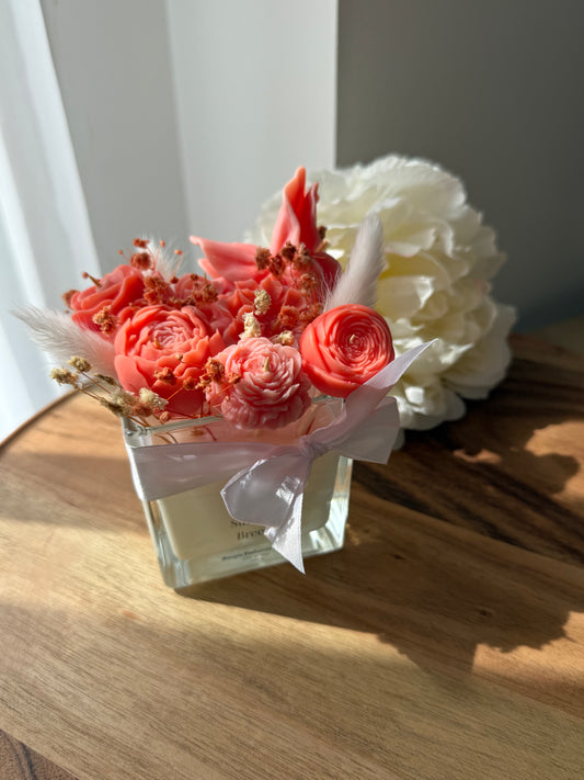 Bougie 2 en 1 Summer Breeze – Fondants + Bougie Parfumée – Pièce Unique