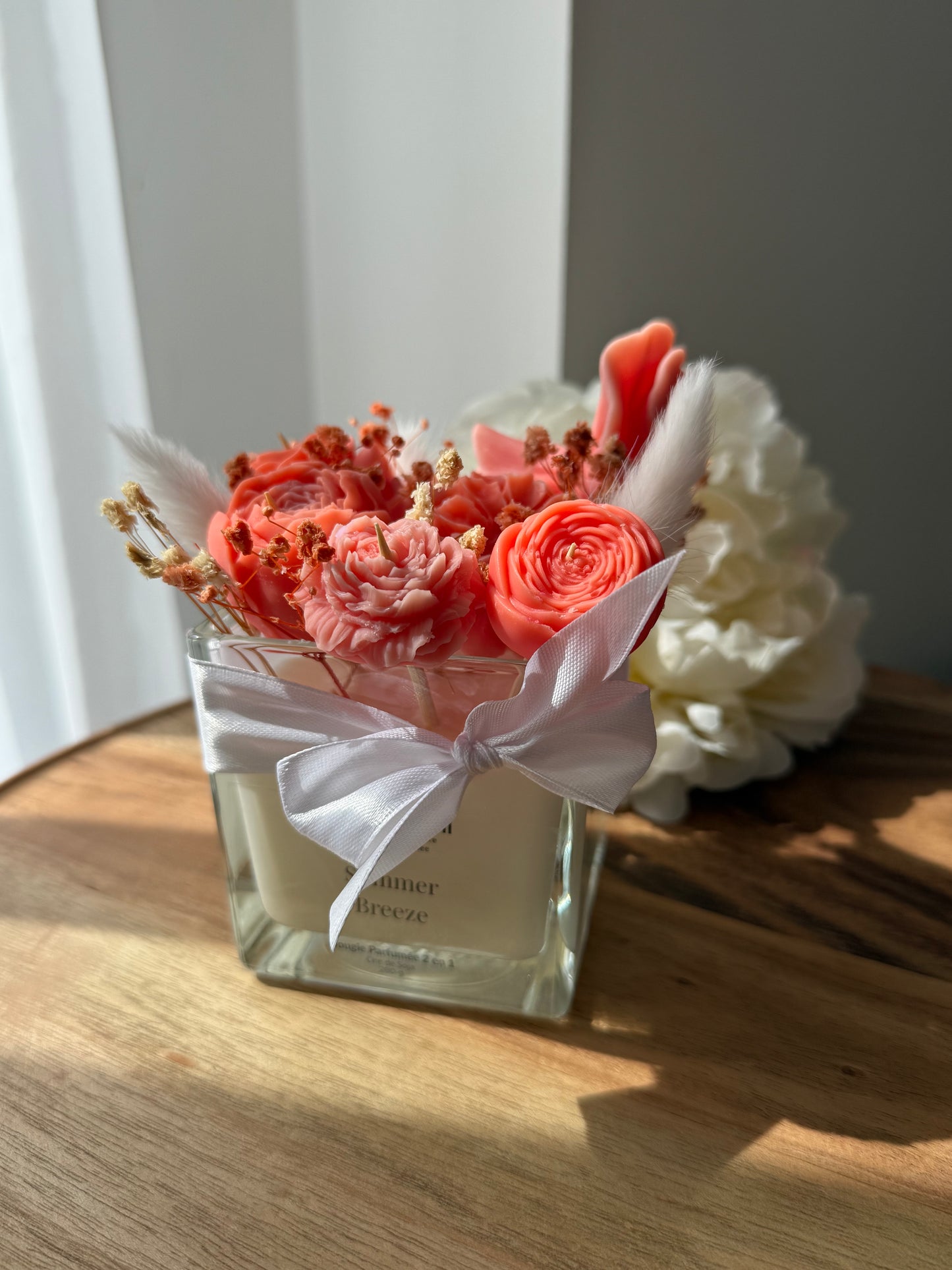 Bougie 2 en 1 Summer Breeze – Fondants + Bougie Parfumée – Pièce Unique