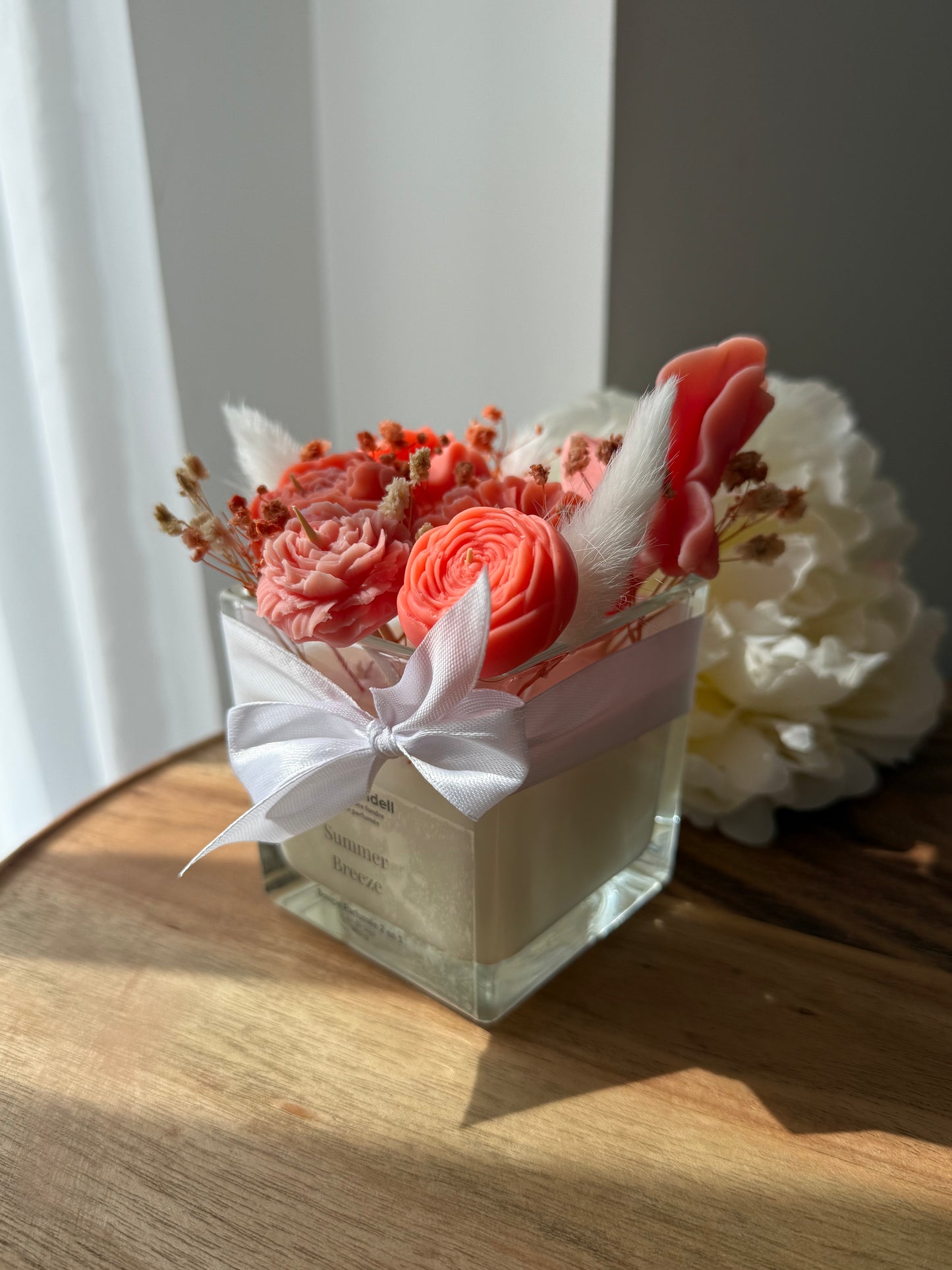 Bougie 2 en 1 Summer Breeze – Fondants + Bougie Parfumée – Pièce Unique