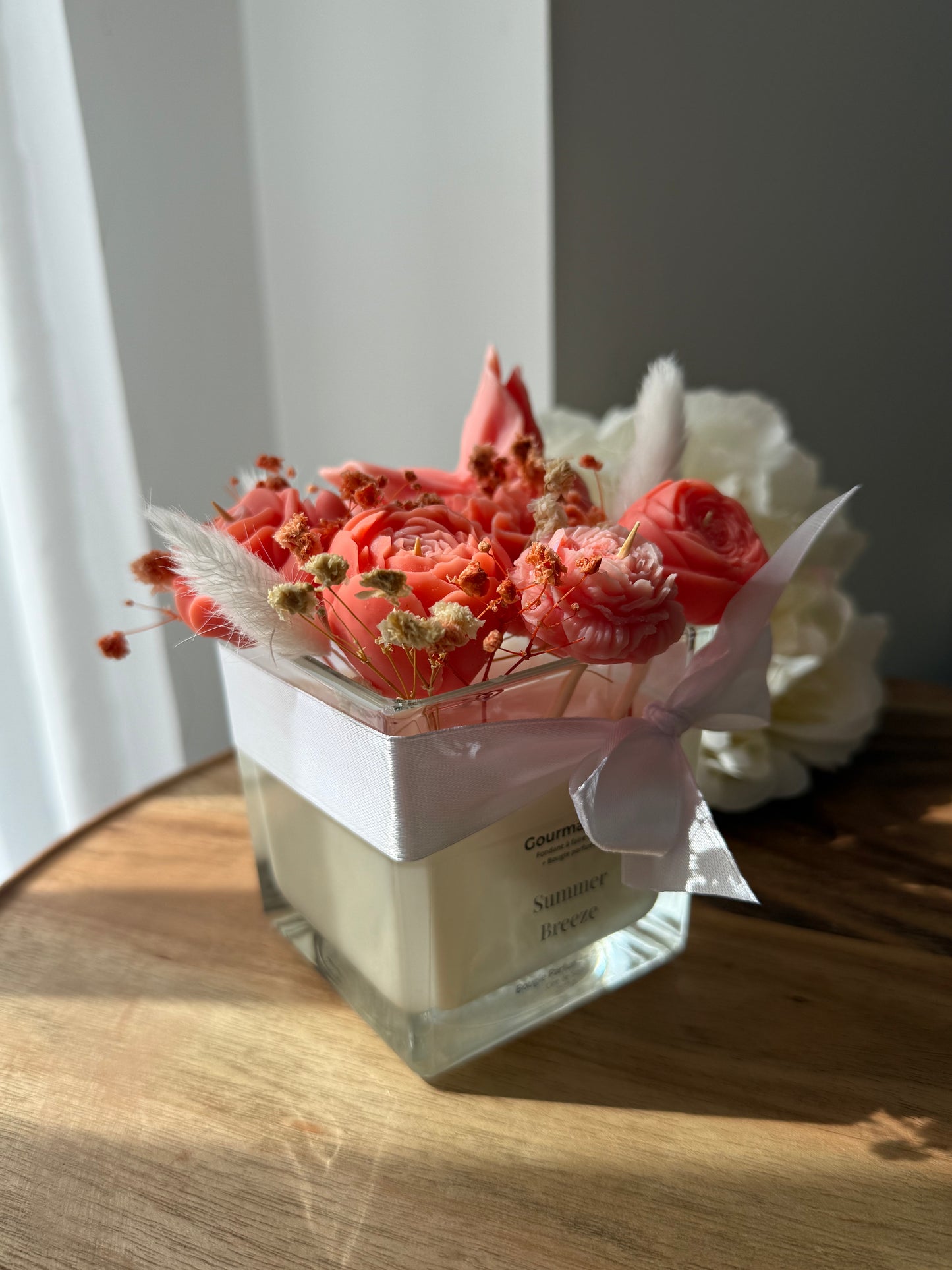 Bougie 2 en 1 Summer Breeze – Fondants + Bougie Parfumée – Pièce Unique