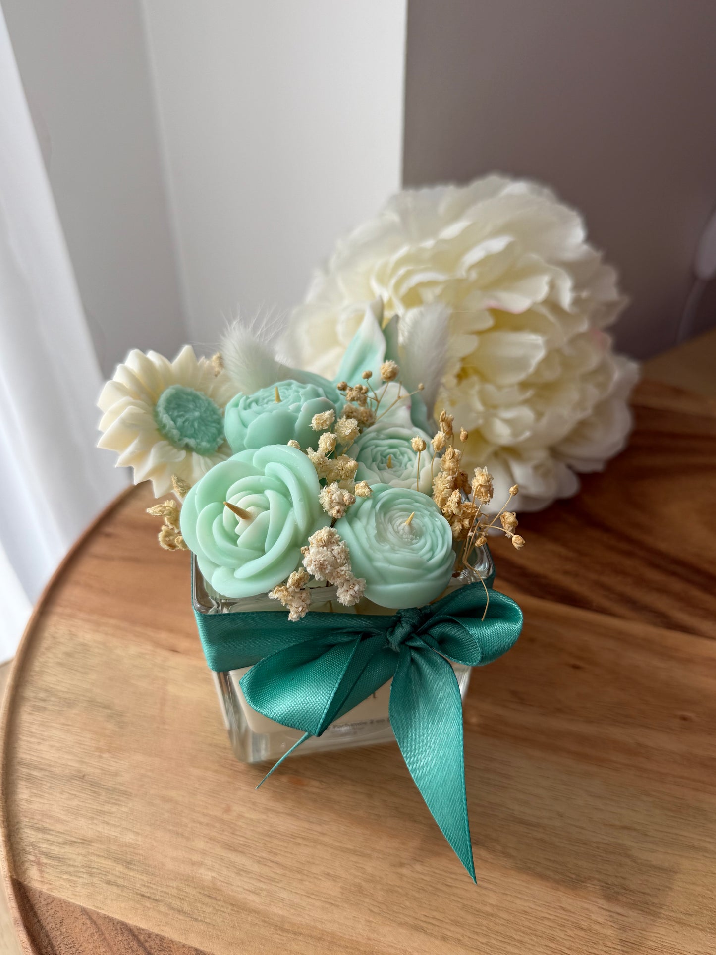 Bougie 2 en 1 Muguet – Fondants + Bougie Parfumée – Édition Florale Unique