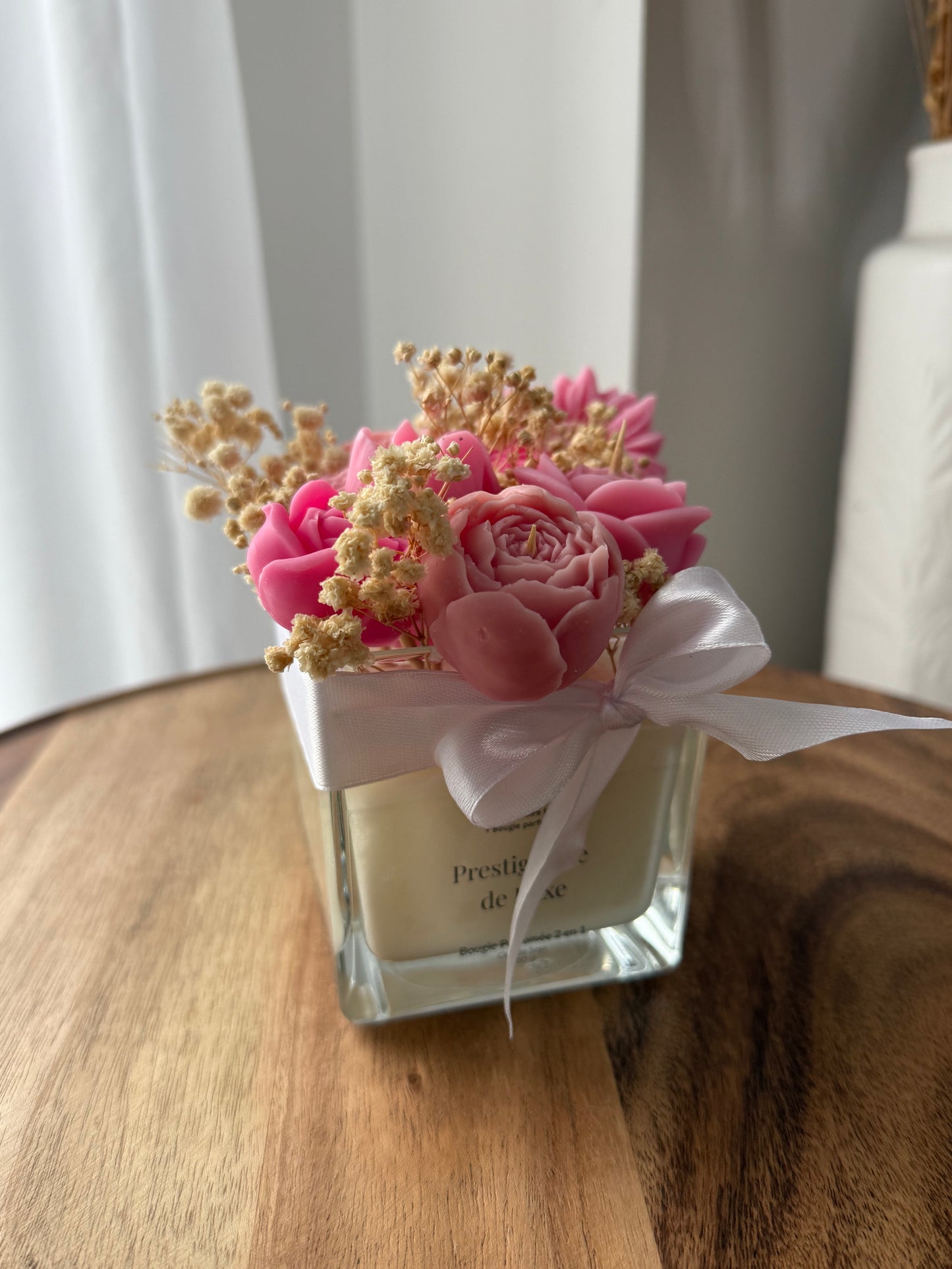 Bougie Parfumée 2 en 1 – Prestigieuse de Luxe