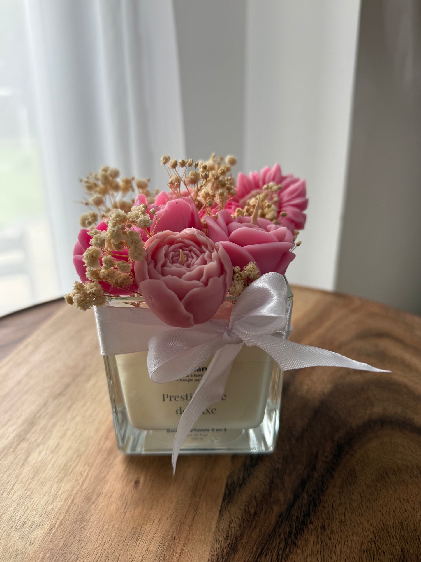 Bougie Parfumée 2 en 1 – Prestigieuse de Luxe