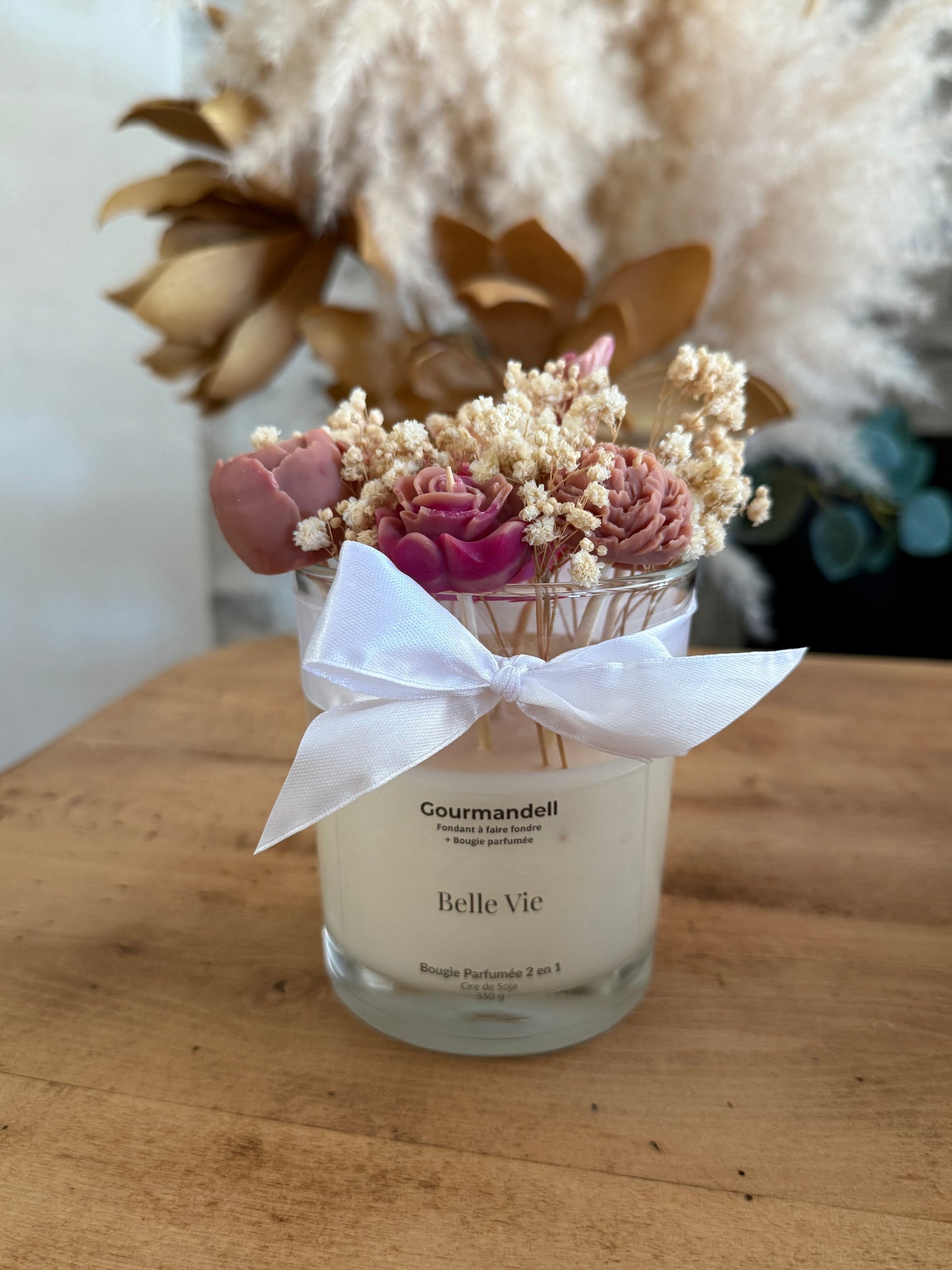Bougie Parfumée Bellevie - Bouquet 2 en 1