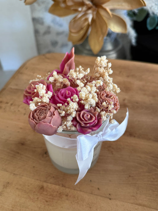Bougie Parfumée Bellevie - Bouquet 2 en 1