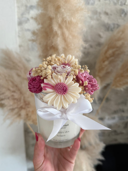 Bougie 2 en 1 – Orchidée des Neiges – Édition Limitée 330 g