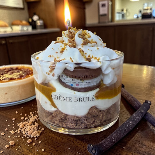 Bougie parfumée Crème Brûlée 🍮