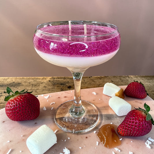 Bougie coupe parfum Yummy Pink