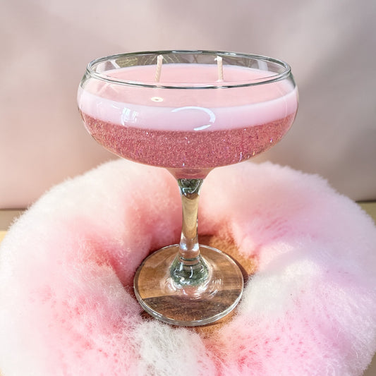 Bougie coupe parfum Barba papa