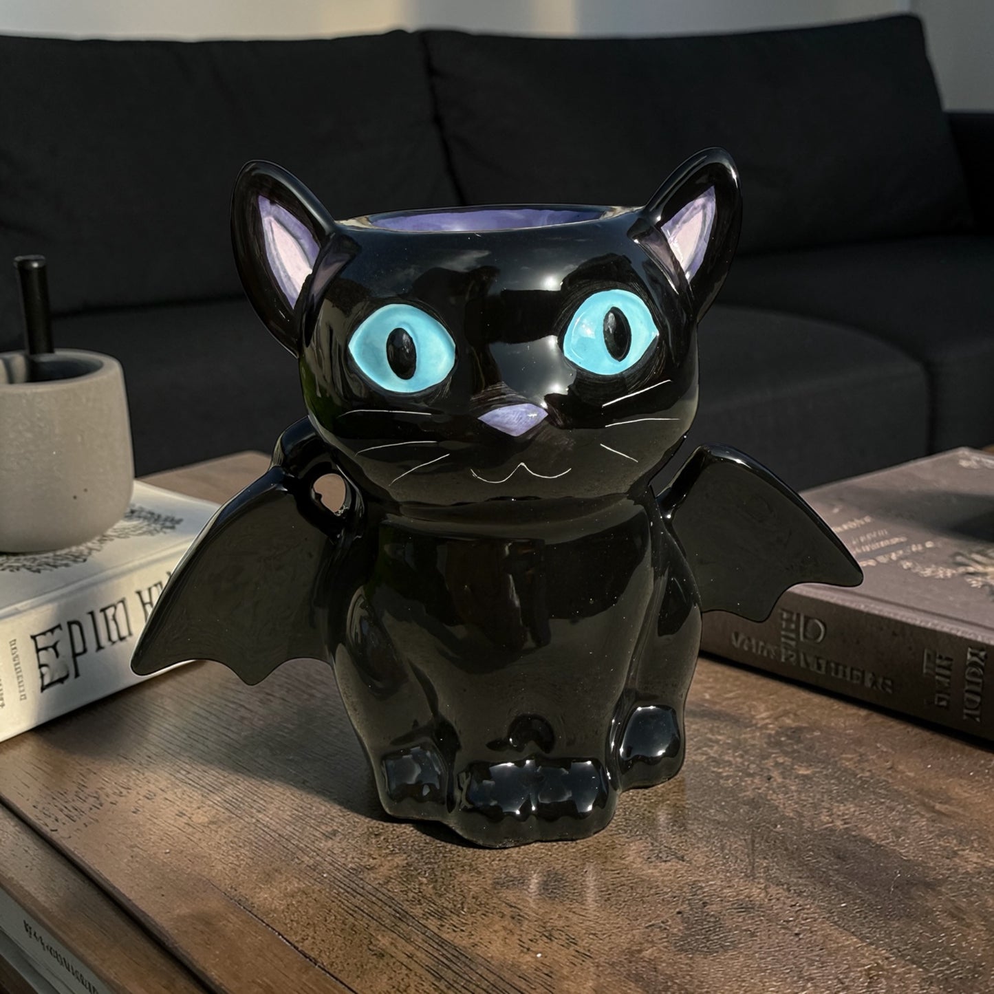 Diffuseur Chat Mystique – Brûle-parfum pour fondants parfumés